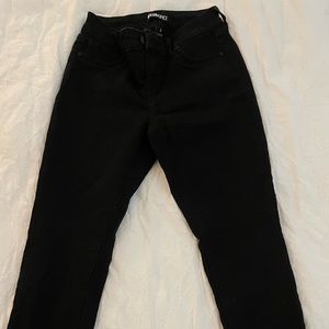 Black Fashion Nova Skinny Jeans